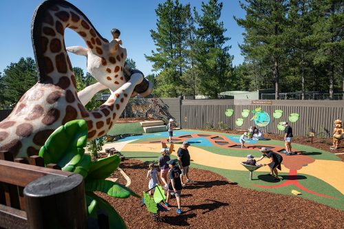 National Zoo and Aquarium Playground-ACT - Bruce's Playgrounds